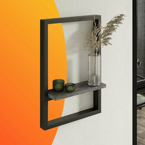 Полка настенная навесная для цветов лофт 2350₽