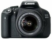 Фотоаппарат CANON 600D kit 18-55mm ii , черный