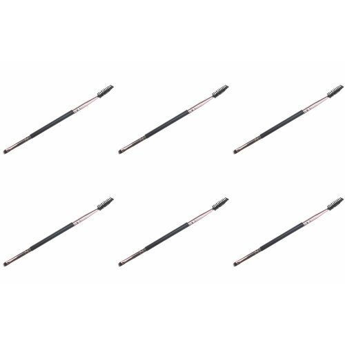 BBA Кисть для бровей и ресниц двусторонняя, 6 шт