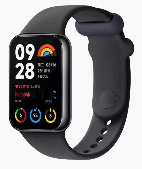 Умные смарт часы Xiaomi Smart Band 8 Pro Black, операционная система Anroid, водонепроницаемые