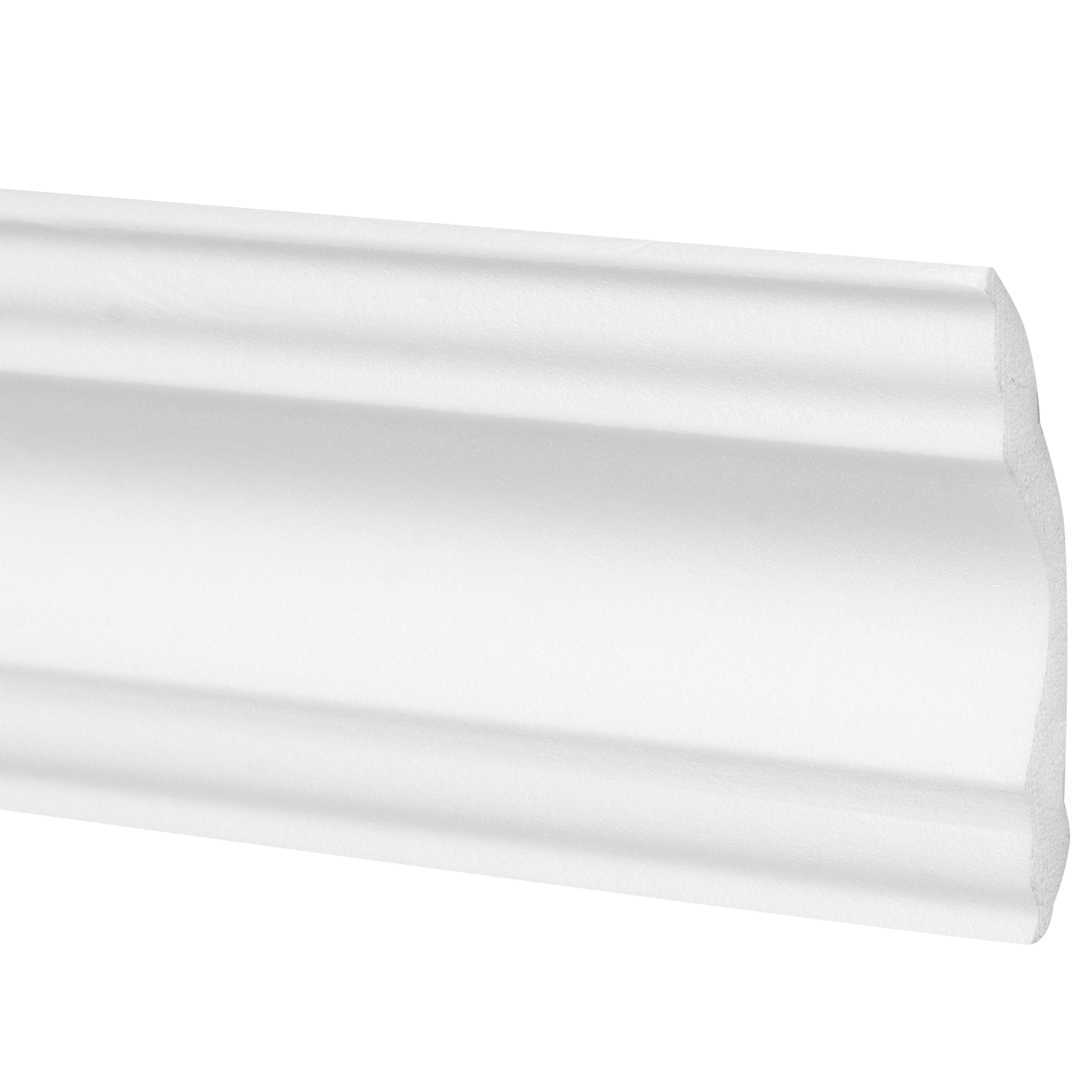 Плинтус потолочный экструдированный полистирол Inspire 07006А белый 50х50х2000 мм