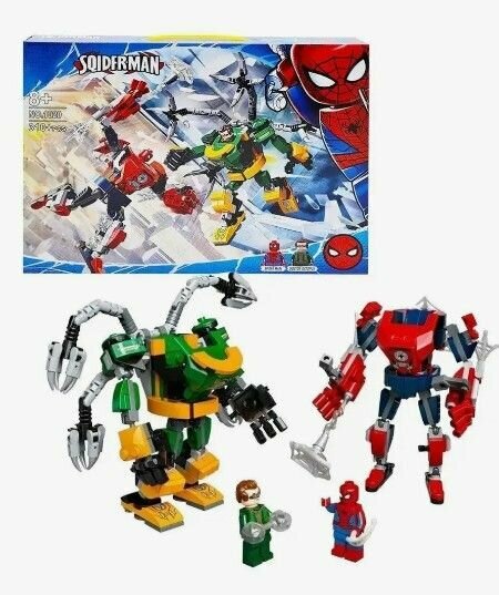 Конструктор "Человек-паук против Доктора Осьминога" 310 дет. 1020