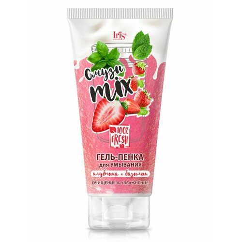 Гель-пенка для умывания клубника и базилик 170гр 316₽