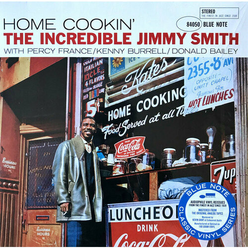 Виниловая пластинка: Jimmy Smith, Percy France, Kenny Burrell, Donald Bailey. Home Cookin' (LP)