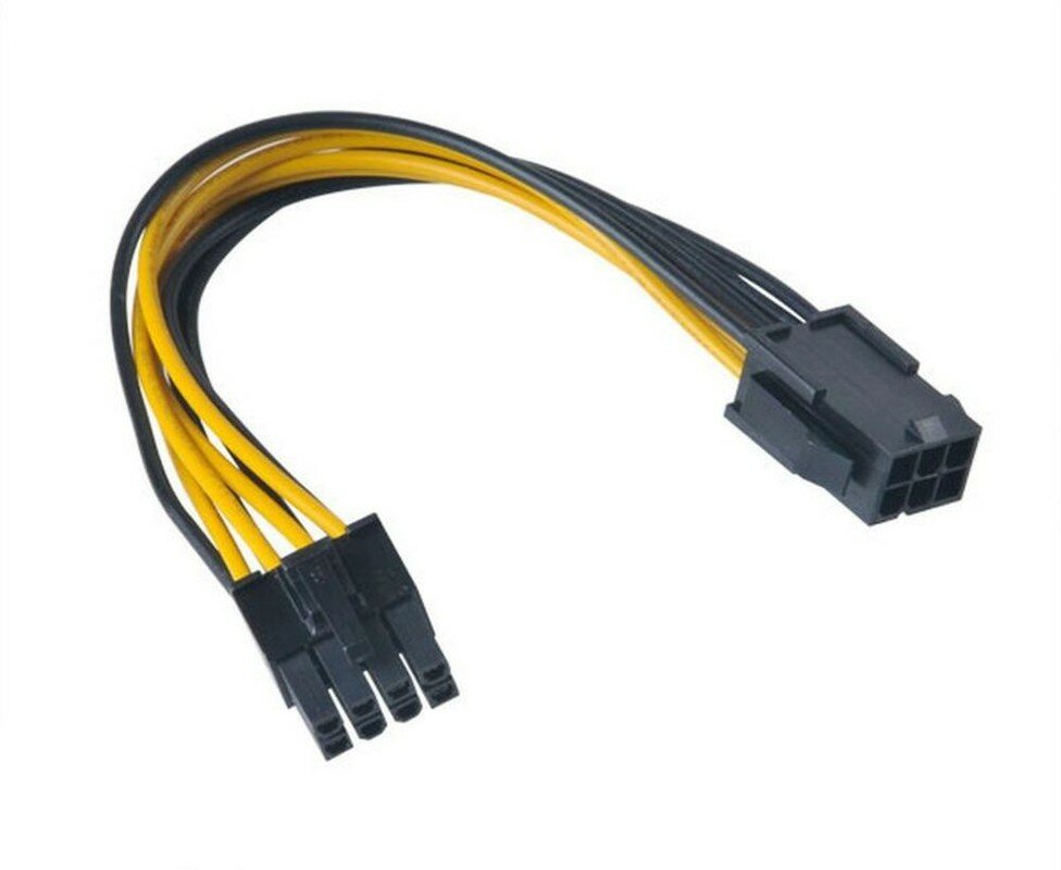 Кабель Akasa Кабель Akasa 6-pin PCIe to 8-pin ATX12V CPU connector (AK-CB051) AK-CB051 |AK-CB051| (529434)