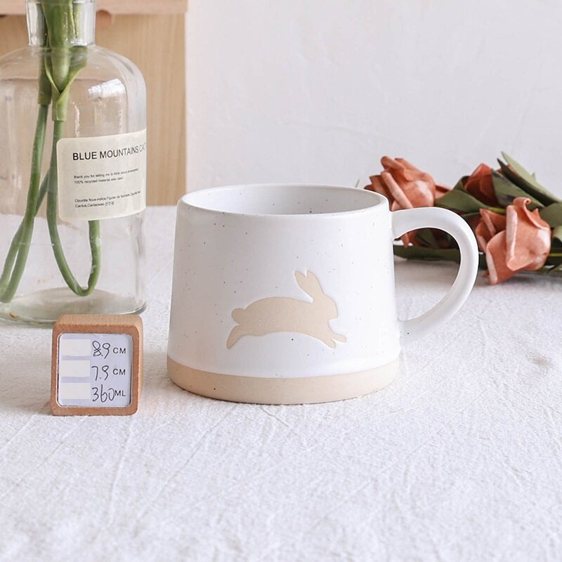фото Керамическая кружка "White Rabbit" 360ml