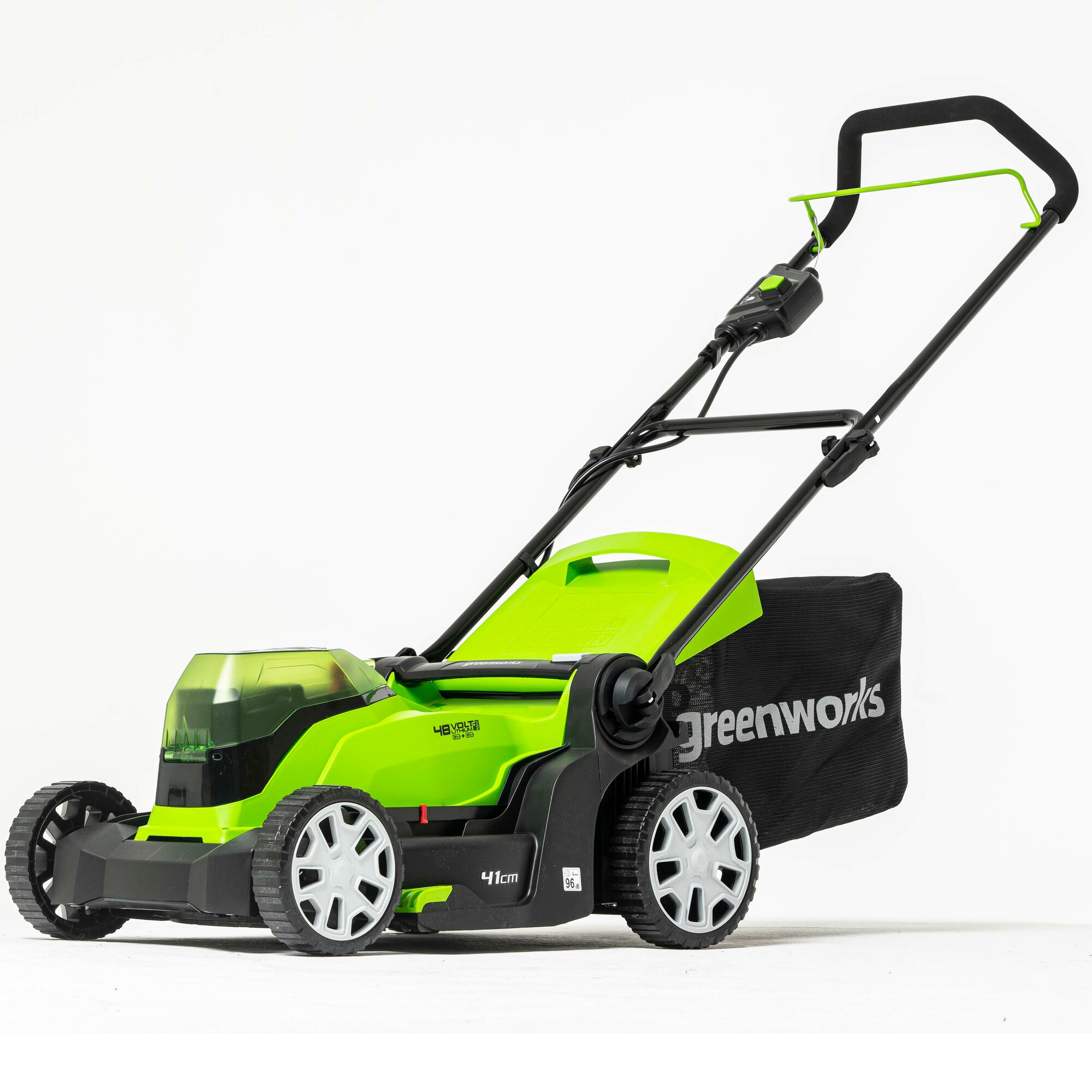 Газонокосилка аккумуляторная Greenworks Арт.2512607, 2*24V, 41 см, без АКБ и ЗУ