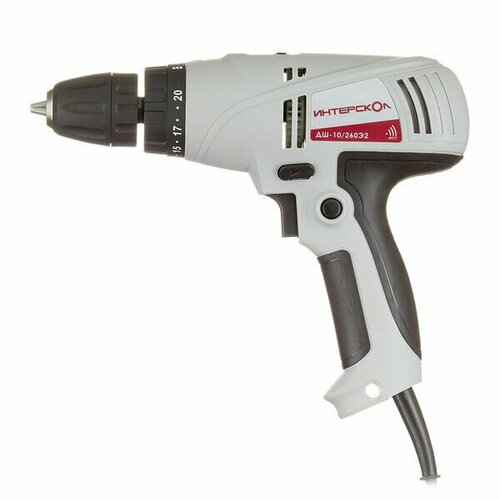 Дрель-шуруповерт Интерскол ДШ-10260Э2 2111100 260 Вт 14369₽