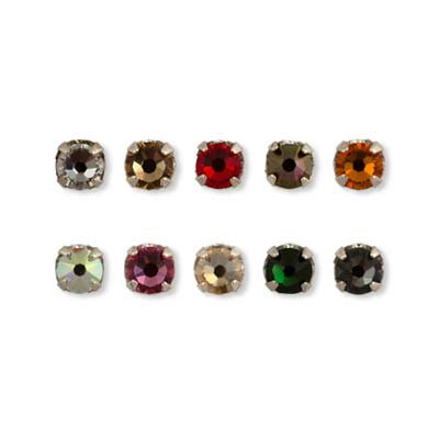 Страз в цапах 53102 SS16 Crystal 3.9 мм кристалл в пакете 082/белый (crystal 001) (3 шт в 1 упаковке)