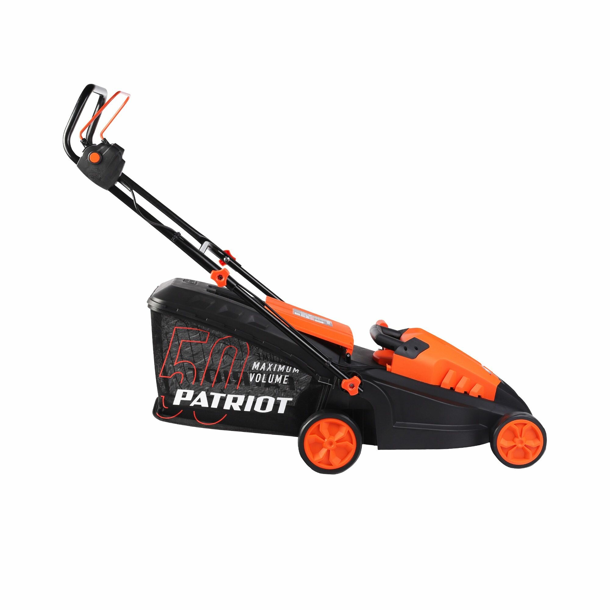 Газонокосилки Электрические Газонокосилка электрическая PATRIOT PT 1639 E, ширина скашивания 38см, 1600Вт