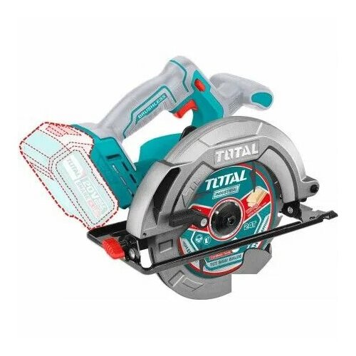 Дисковая циркулярная пила Total TSLI1851 без АКБ 11319₽