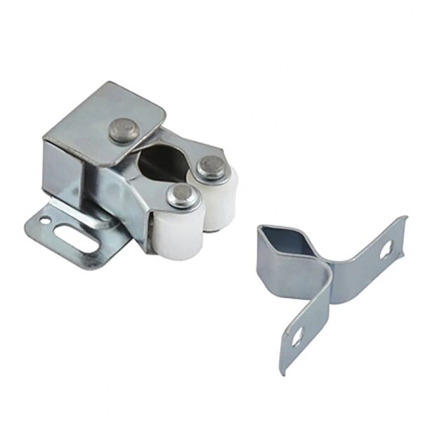 фото Защелка мебельная роликовая оцинкованная