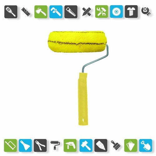 Валик Biber 32611 Фронт фасадный с бюгелем ворс 18 мм 180 мм 1076₽