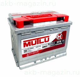 Автомобильный аккумулятор Mutlu SFB M3 60Ah 540A обрат. пол.