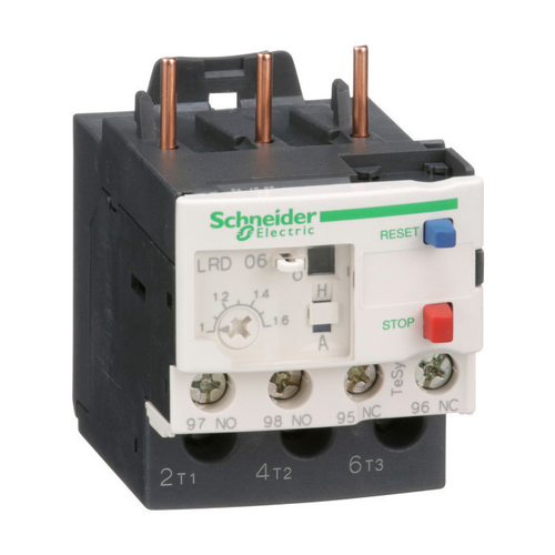 LRD06 Реле перегрузки тепловое Schneider Electric TeSys 1-1,7А, класс 10