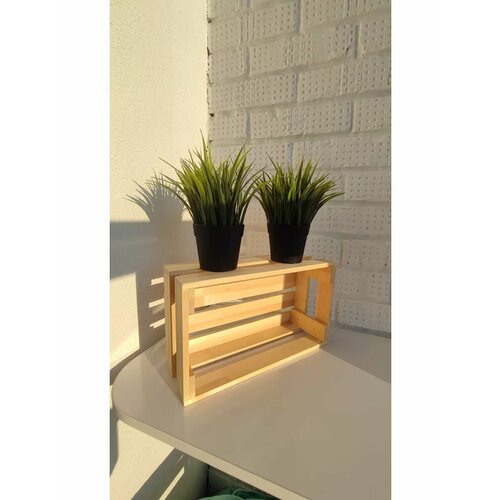 Ящик декоративный деревянный 29х17х11 см