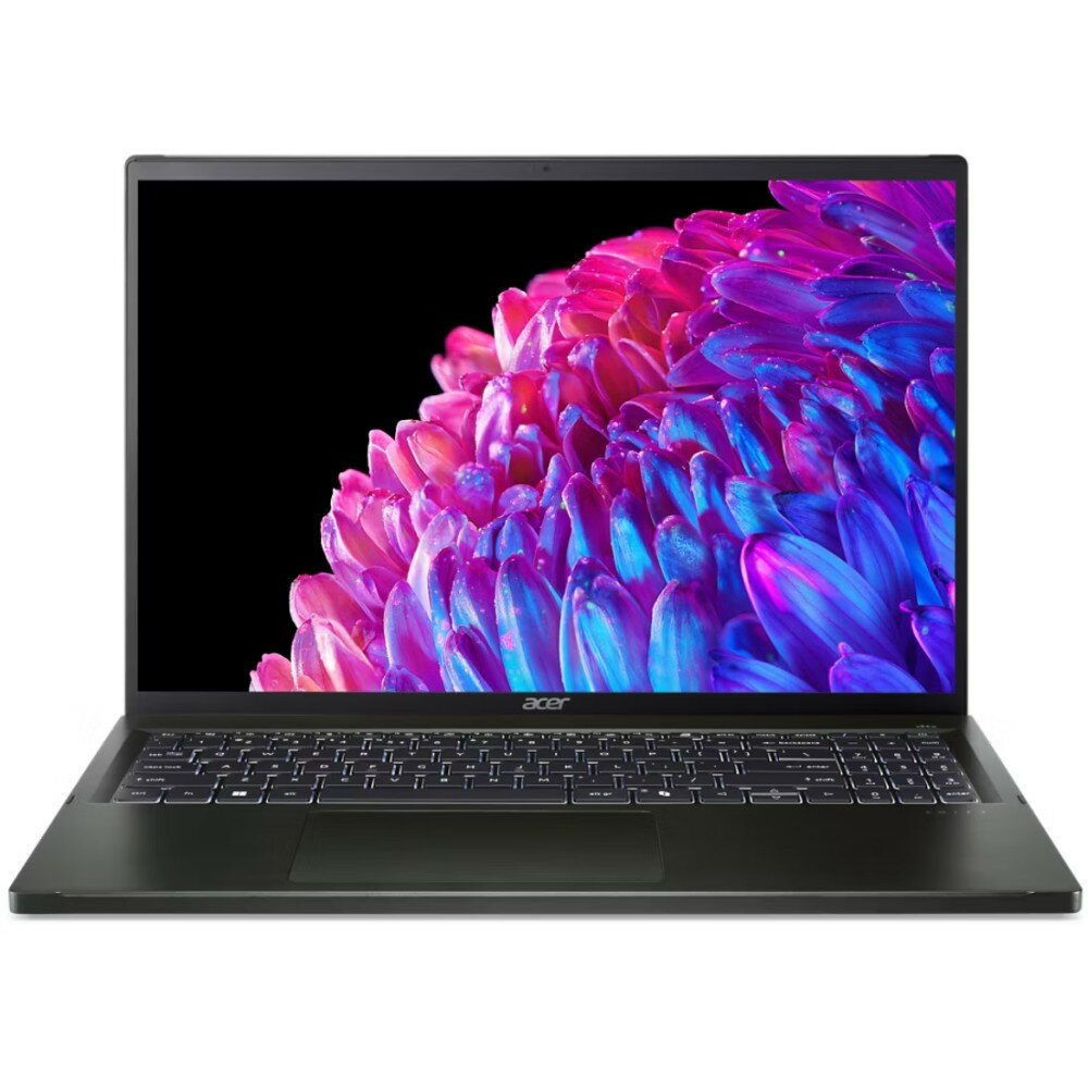 Ноутбук 16" OLED WQXGA+ ACER Swift Edge SFE16-44-R48X black (Ryzen 7 8840U/32Gb/1Tb SSD/VGA int/W11) (NX. KTDCD.001)