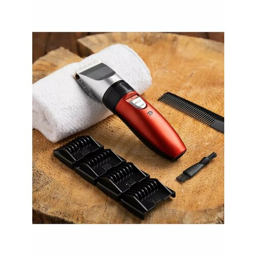 Машинка для стрижки 600 мАч 4 насадки керамический нож 184600₽