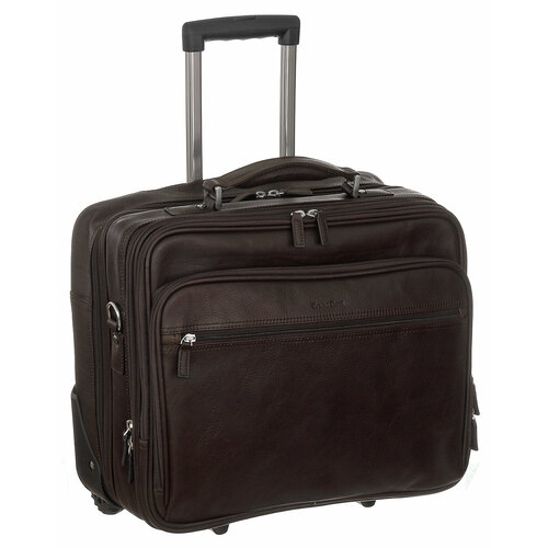 Чемодан Bruno Perri коричневый 31000₽