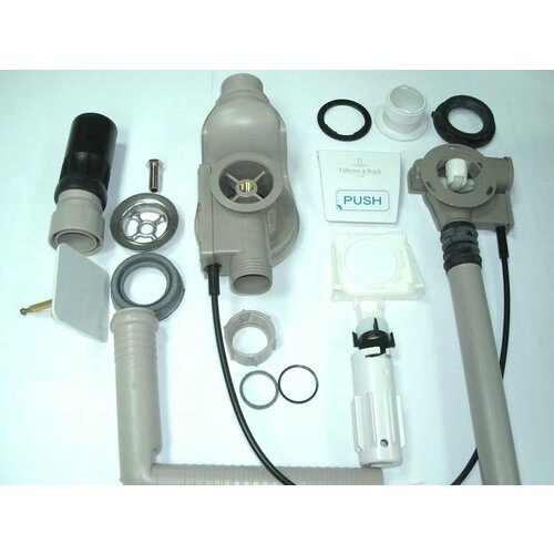 Слив-перелив VILLEROYBOCH комплект для ванны Squaro Edge 12 71580₽