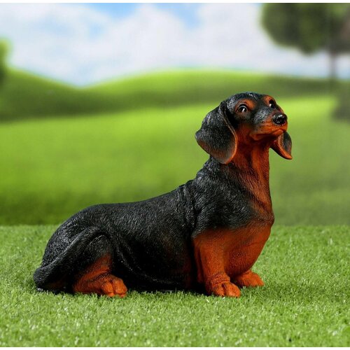 Садовая фигура Собака такса 20 х 20 х 12 см 1200₽