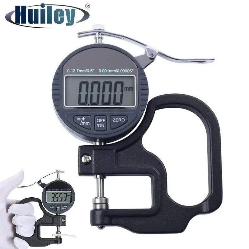 Цифровой штангенциркуль HUILEY JS-32CH-A, 0-25mmx0.01mm