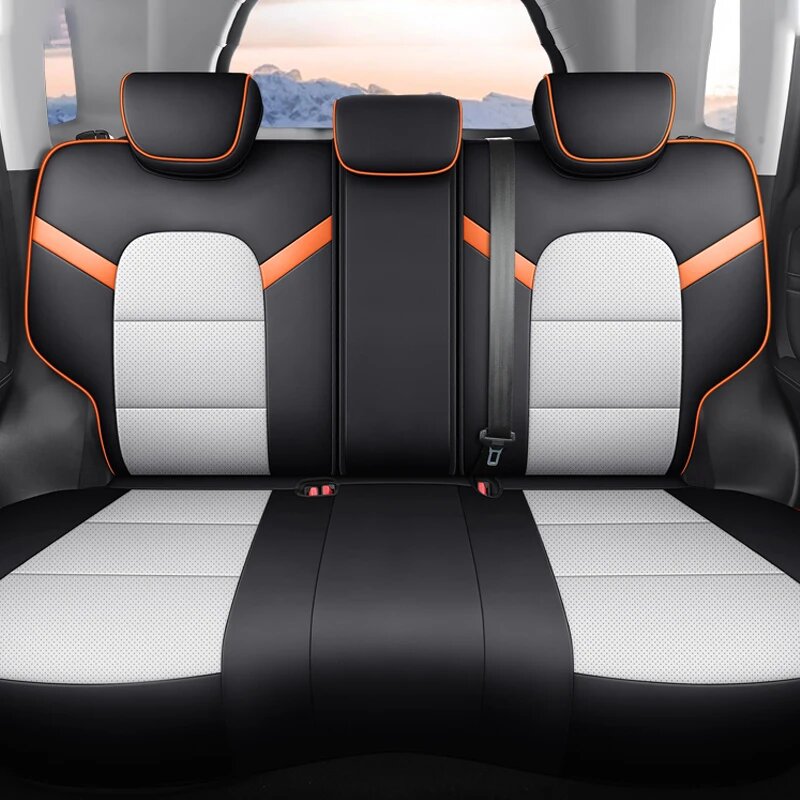 Полный комплект роскошных чехлов на автомобильные сиденья для Haval II Dargo 2023, автомобильная Защитная дышащая кожа, аксессуары для интерьера, Стайлинг, Color 7 — фото 1