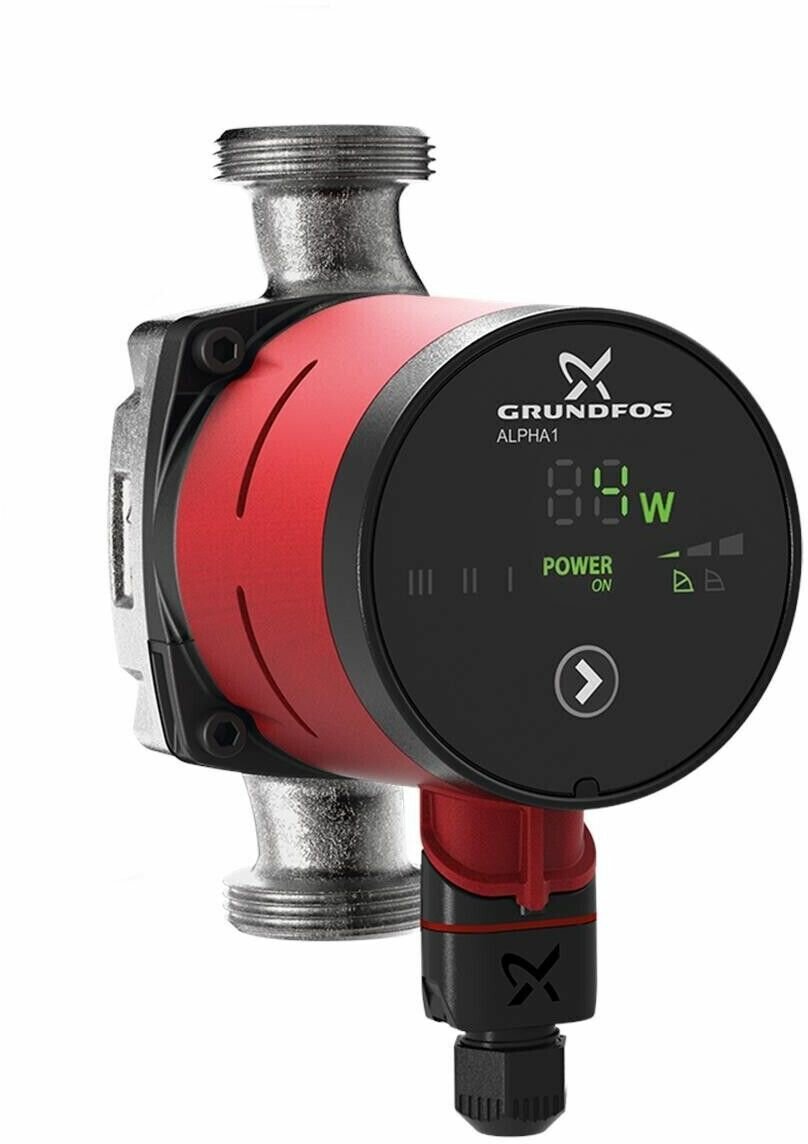 Насос циркуляционный Grundfos Alpha1 20-40 N, для чистой воды, 18Вт