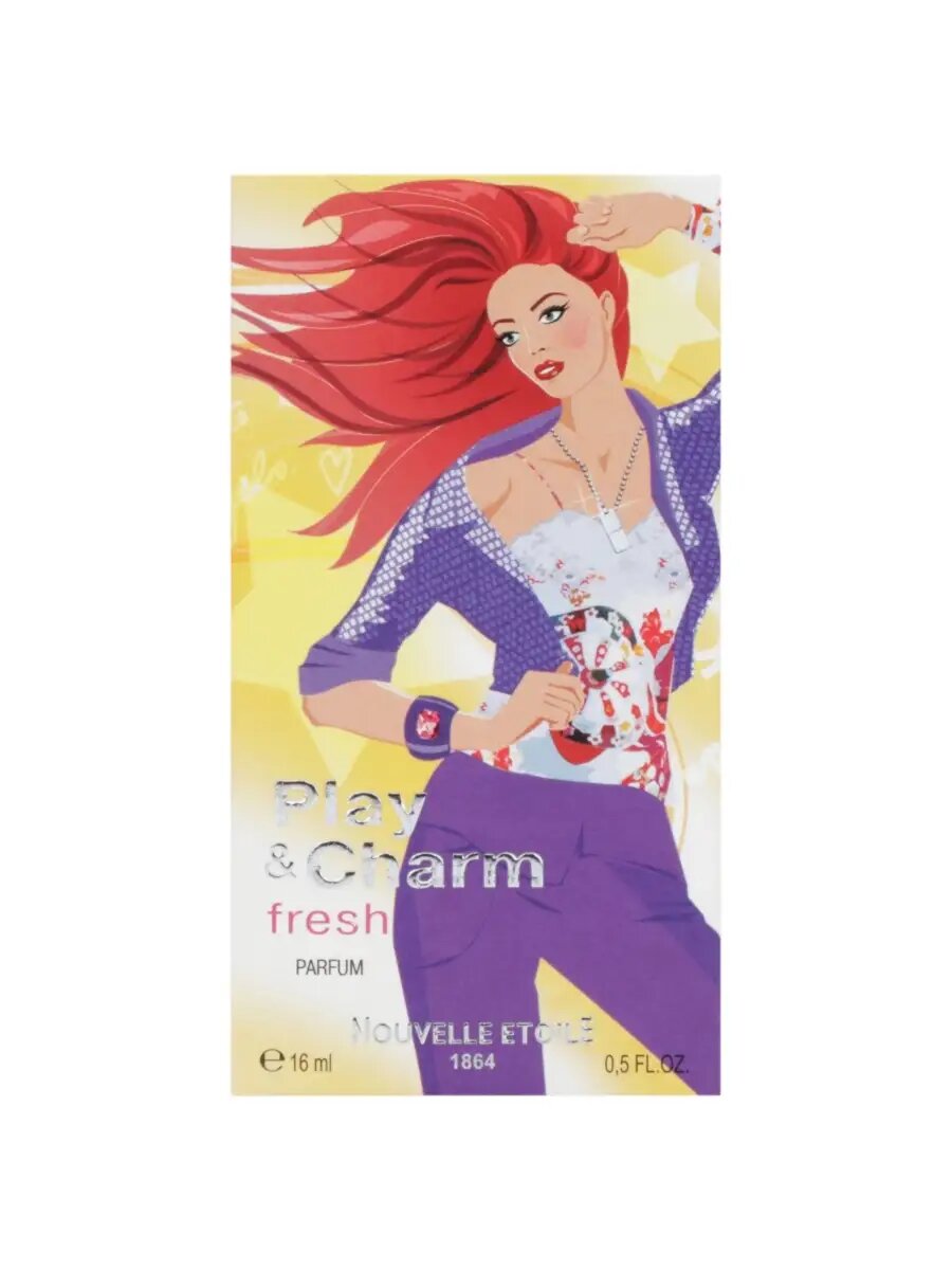 Новая Заря "Играй и очаровывай. fresh", "Play and Sharm. Fresh", духи 16 мл в футляре — фото 1