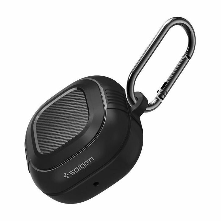 Чехол Spigen Rugged Armor для Galaxy Buds Live/FE/Pro 2 черный — фото 1