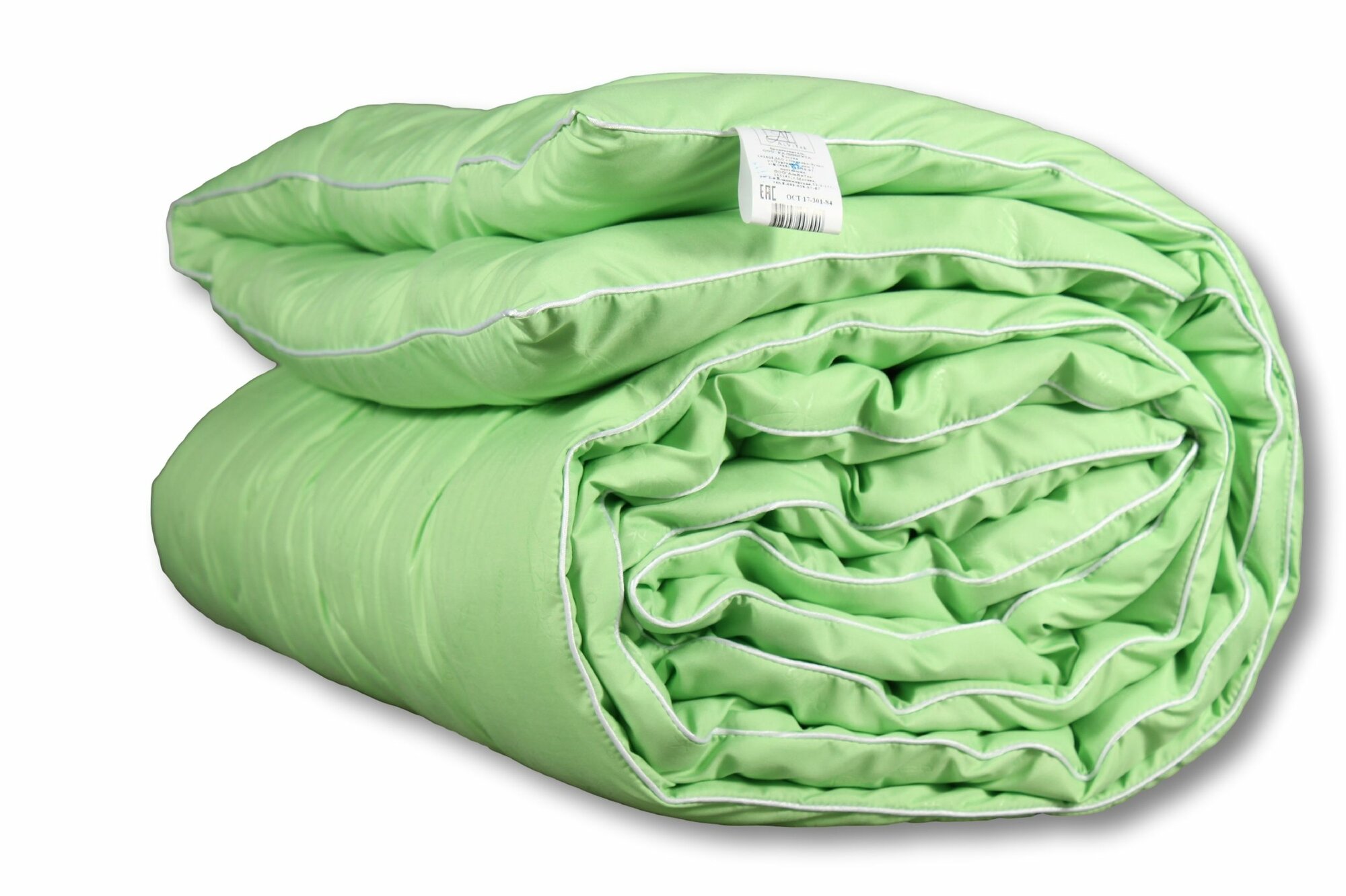 Одеяло Бамбуковое волокно 200х220 Евро Всесезонное АльВиТек Микрофибра-Бамбук 300 г/м2