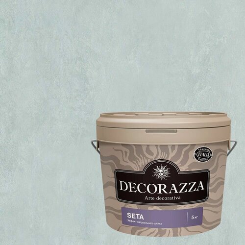 Изображение товара Декоративная штукатурка с эффектом натурального шелка Decorazza Seta (5кг) ST 11-162