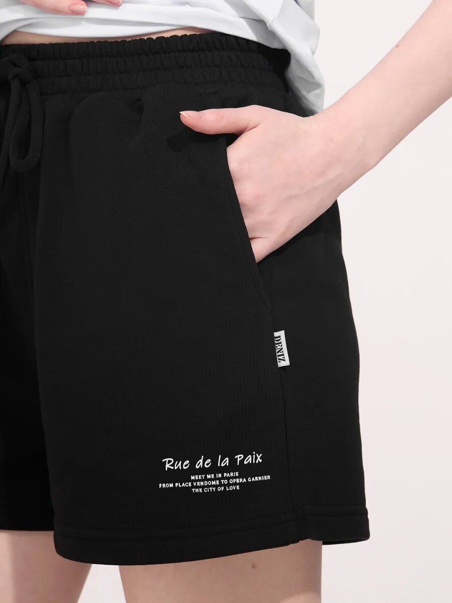 Шорты , размер 2XL, черный — фото 1