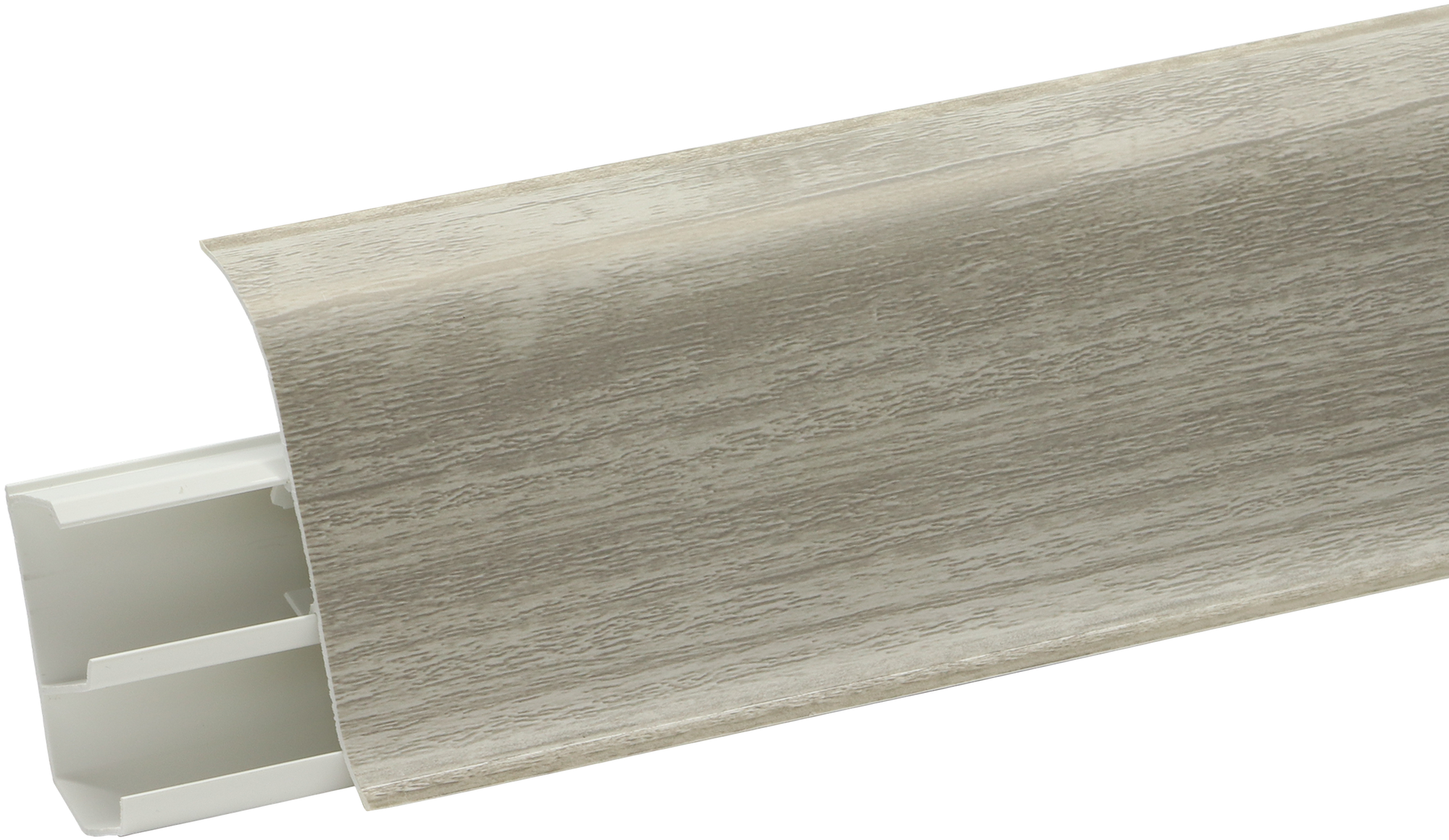 Плинтус напольный Artens ПВХ Дуб Петра 7 см 2.2 м