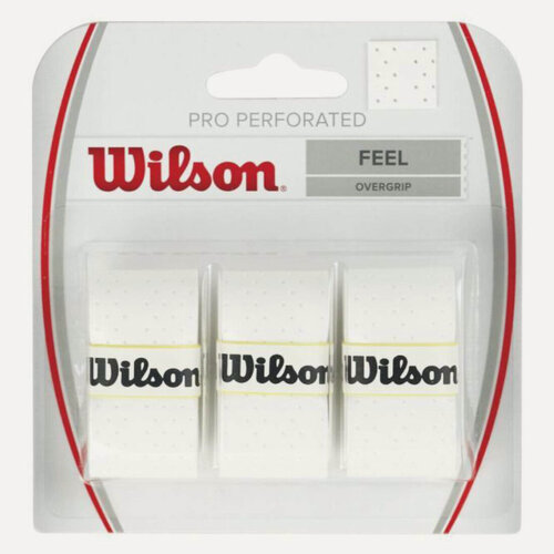 Изображение товара Обмотка для ручки Wilson Overgrip Pro Perforated x3 шт, White