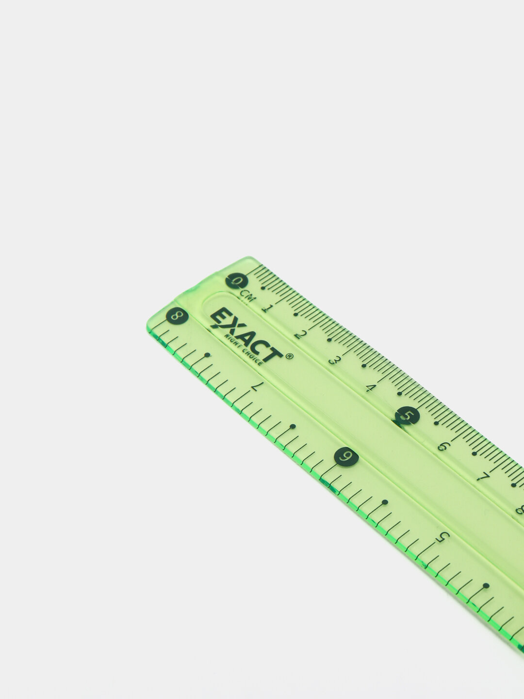 Прочный набор линеек Exact, Лайм — фото 1