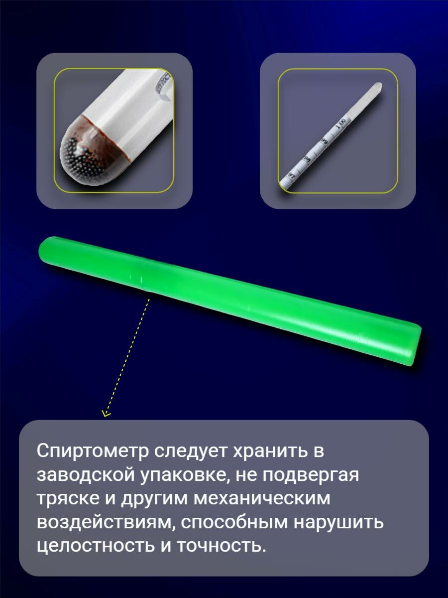 Спиртометр для самогона 0-100% — фото 1