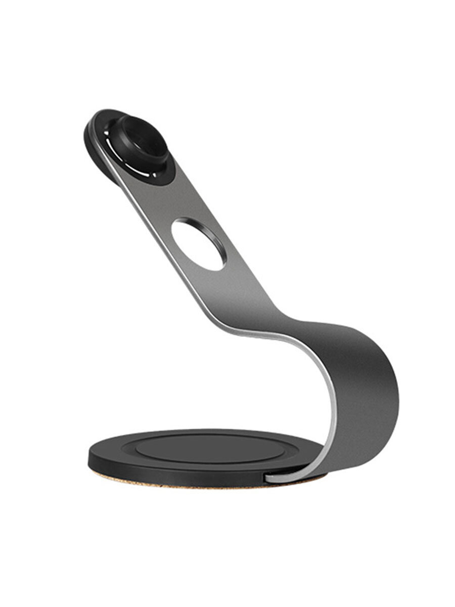 Настольная подставка для фена Dyson Supersonic HD01 HD02 HD03 HD04 HD08 HD15 магнитный держатель на 5 насадок. Цвет Серый.