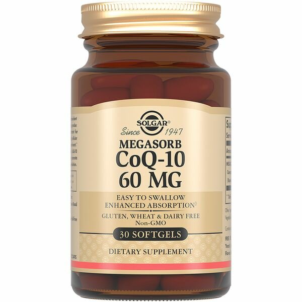 Коэнзим Q10 Solgar/Солгар капсулы 60мг 30шт