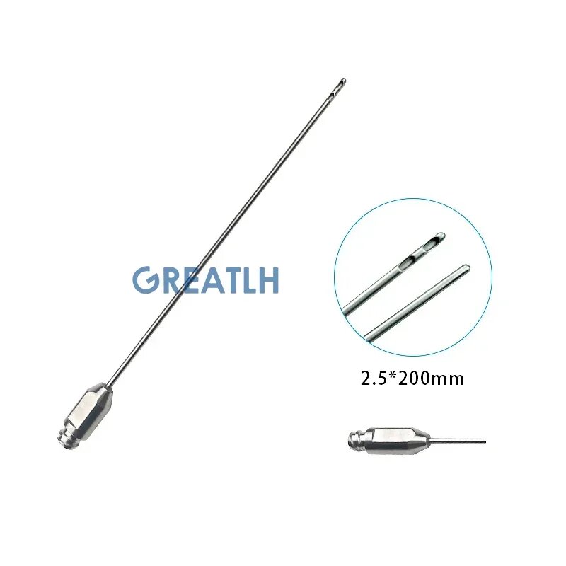 GREATLH Канюли для липосакции 16 типов, 2.5-200mm