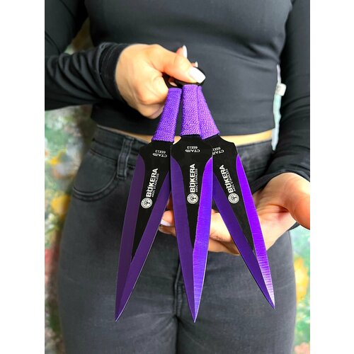 Набор тренировочных, спортивных ножей кунай арт. 360 / Не холодные ножи