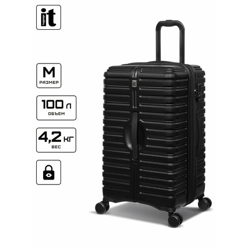 фото Чемодан it luggage, 100 л, размер m+, black