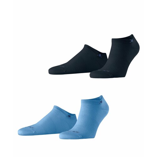 фото Носки burlington everyday 2-pack, комплект, 2 пары, размер 40-46, мультиколор, голубой