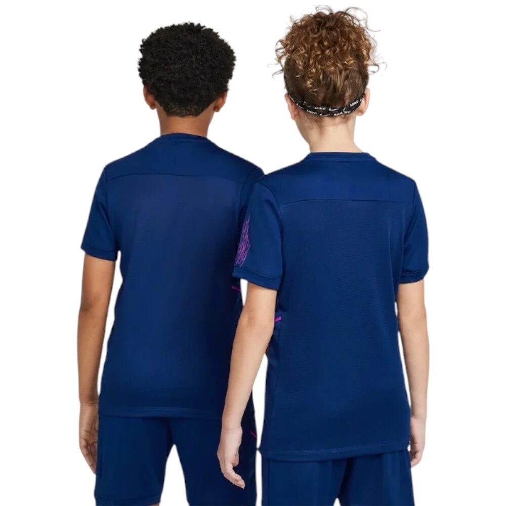 Футболка NIKE, размер S INT, синий — фото 1