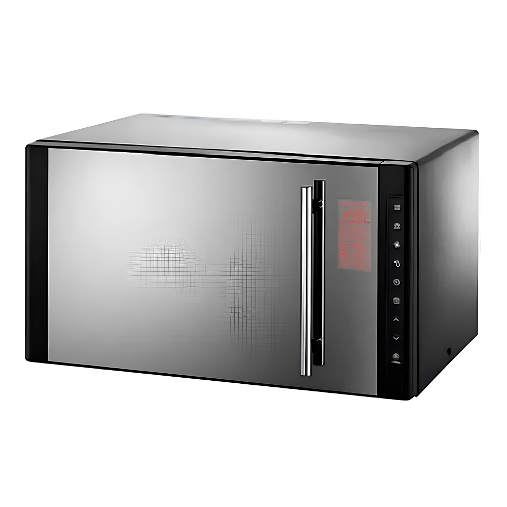 Микроволновая печь Goodwell GMF-2311 BL Black silver, 20 L, Мощность 800 VT, Класс A, уровней мощности 5 1 Год гарантия