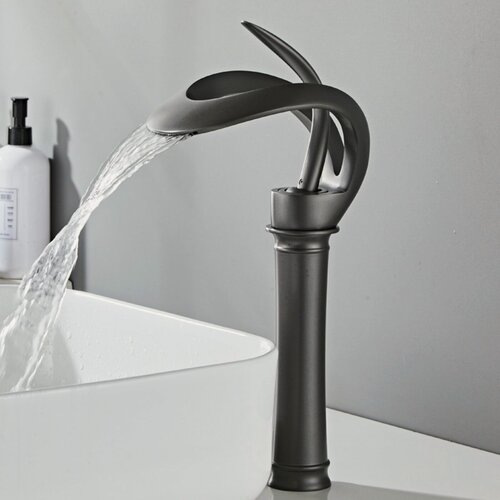 Изображение товара Подходит для раковины / ванны / кухни, многофункционального водопадного крана, горячего и холодного(высокий стиль)