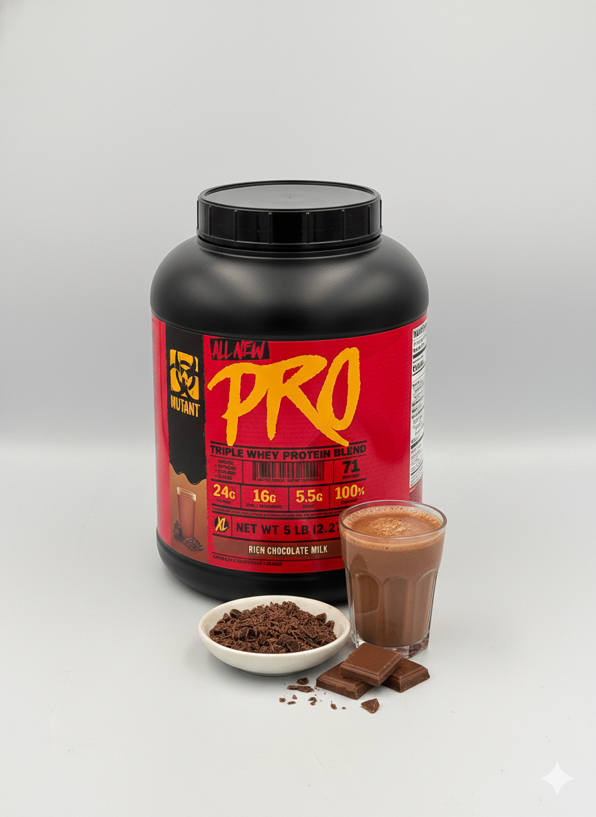 Mutant Pro triple whey protein blend 2,3kg вку rich шоколад Протеин комплекс