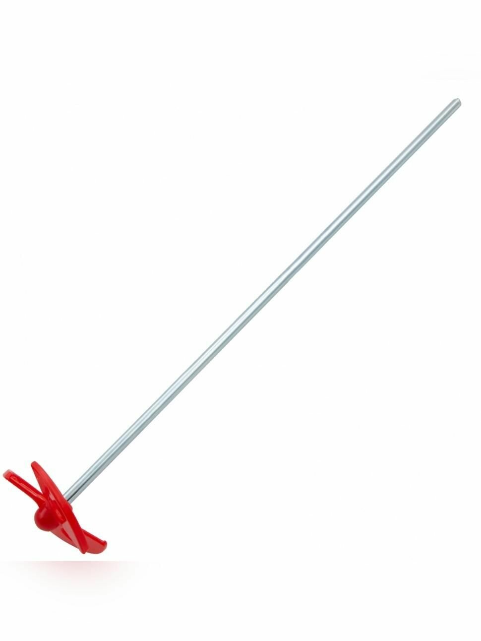 Насадка для миксера, венчик строительный, миксер для смесей и красок, 60 х 6 х 350 мм, цилиндрический хвостовик Denzel