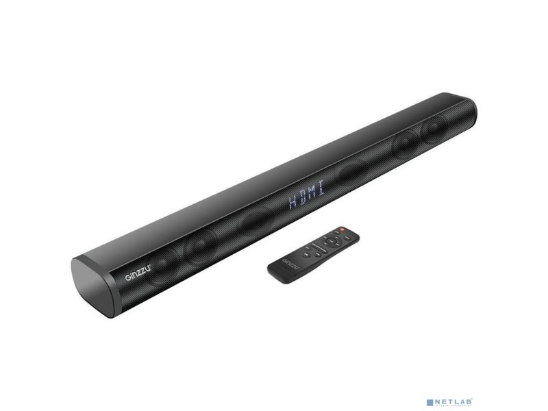 Ginzzu GM-502, саундбар, 2x15W+30W/HDMI/RCA/Optical/BT/USB/ду