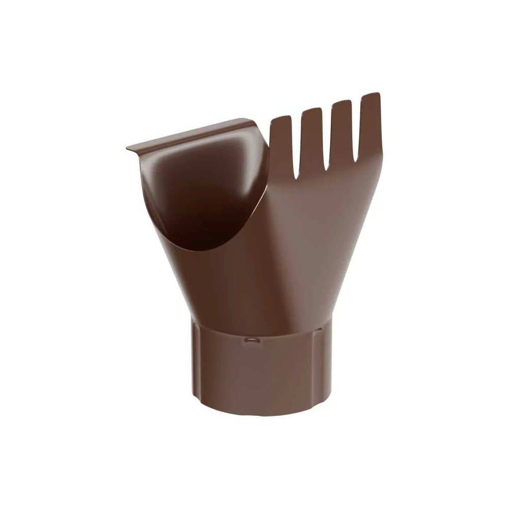 Металлик И ко Воронка выпускная штампованная 100  Оц 0 50  RAL 8017  О0000082298